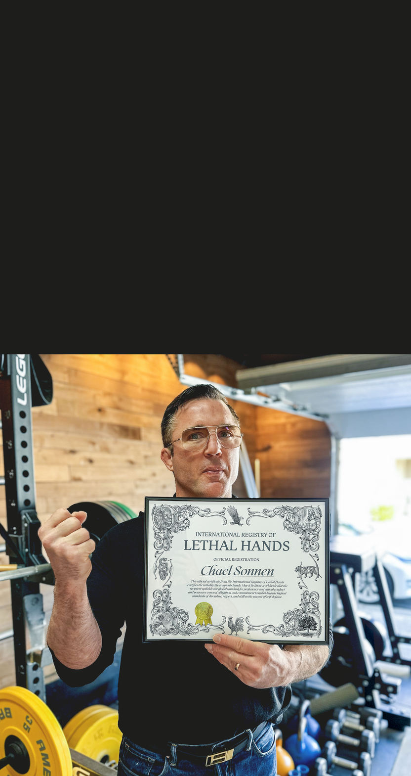Register Your Hands as Lethal Weapons International Registry of
